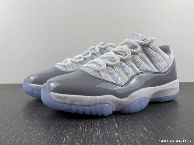 Kicked Out Shoe Store Grey Jordan Air 11 AV2187-140 Cement Low 0814